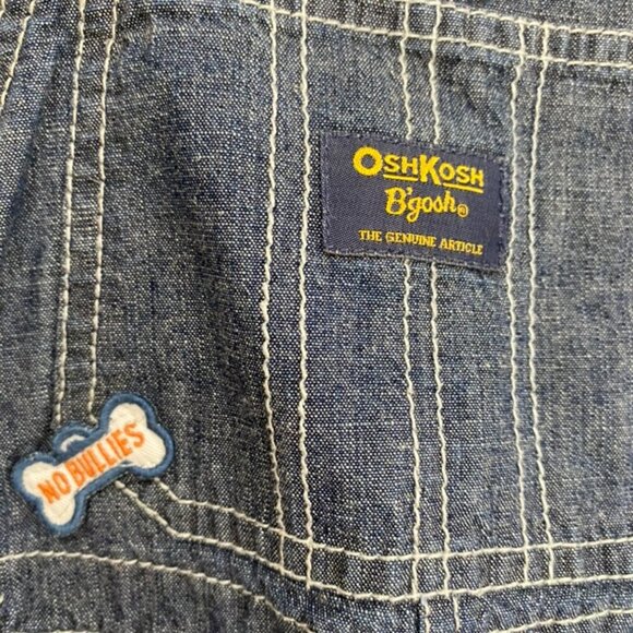 Vintage Oshkosh overalls bulldog size 24 months - Picture 3 of 5